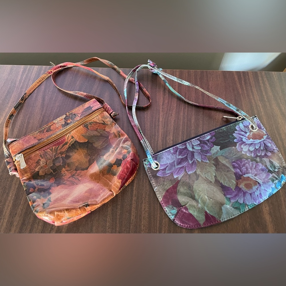 Bundle of 2 Flower Print Handbags